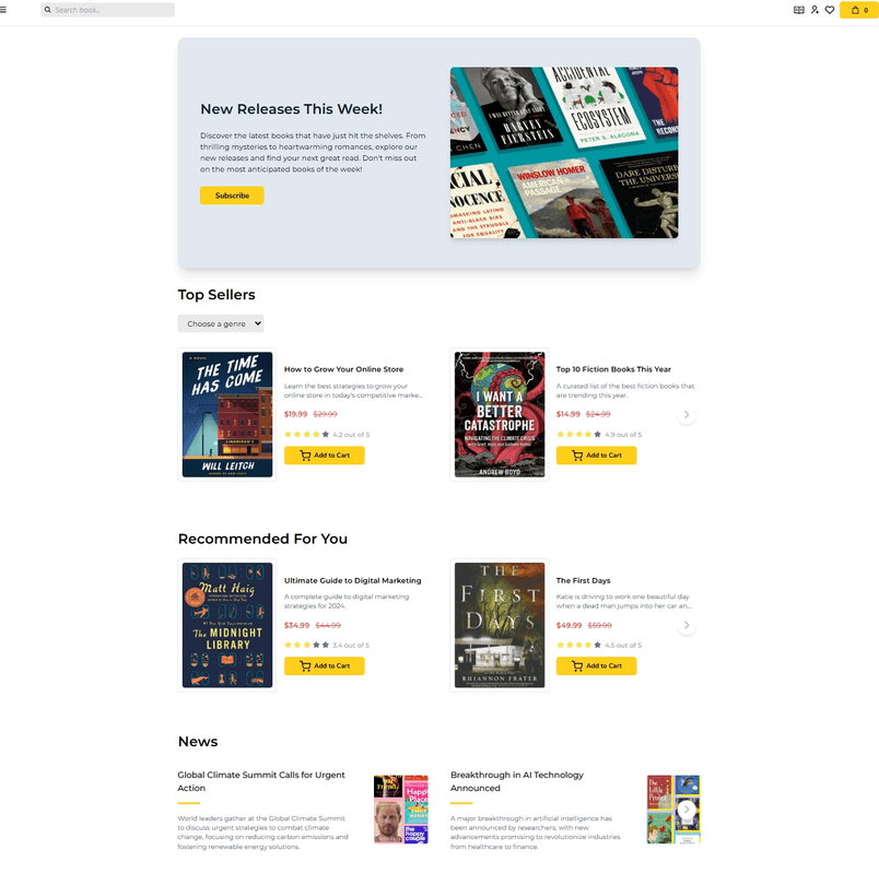 Bookstore App